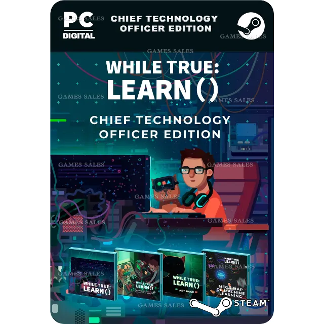 ✅💙WHILE TRUE: LEARN() CHIEF TECHNOLOGY OFFICER EDITION