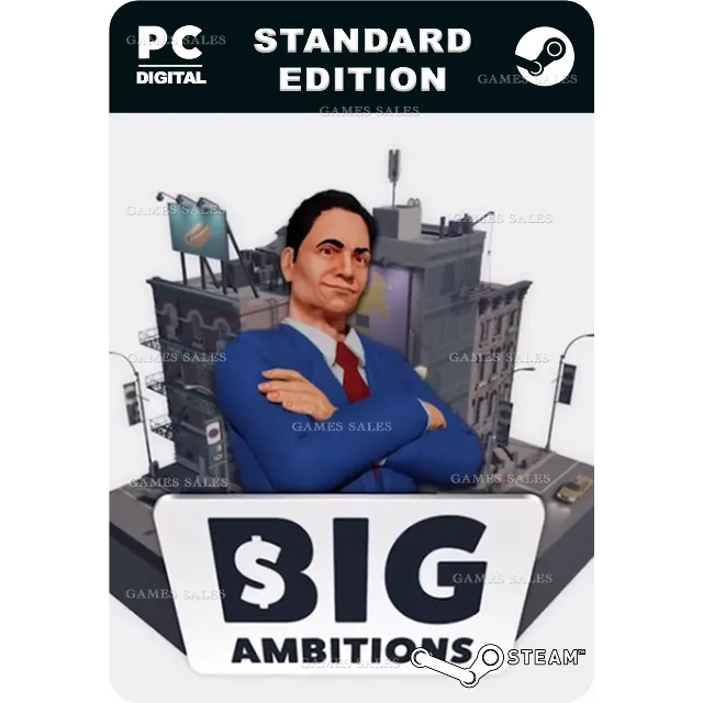 ✅💙BIG AMBITIONS💙STEAM GIFT🤖АВТОДОСТАВКА🤖