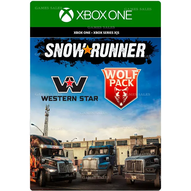 💥SNOWRUNNER - WESTERN STAR WOLF PACK XBOX🔑КЛЮЧ