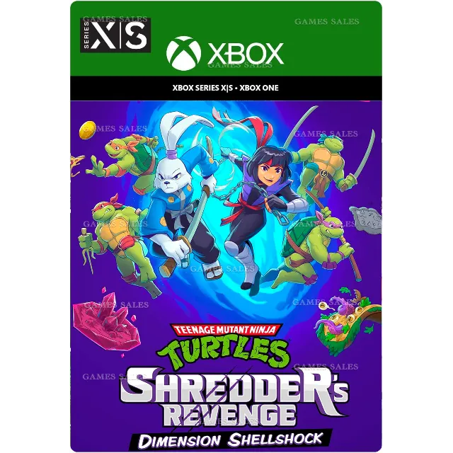 TMNT SHREDDER´S REVENGE DIMENSION SHELLSHOCK XBOX🔑КЛЮЧ