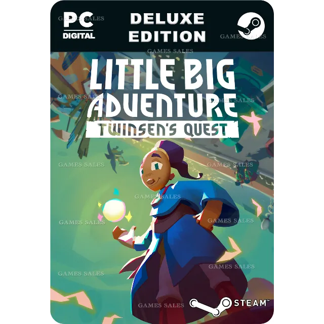 ✅💙LITTLE BIG ADVENTURE – TWINSEN’S QUEST DELUXE💙STEAM