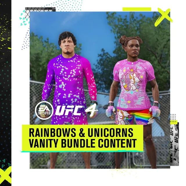 UFC® 4 — комплект аксессуаров «Радуги и единороги» ПСН