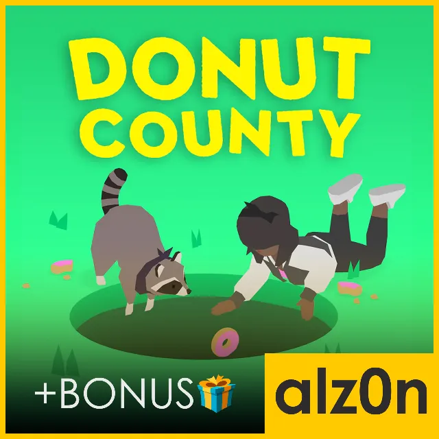 🟥Donut County + 450 игр🧿ПК