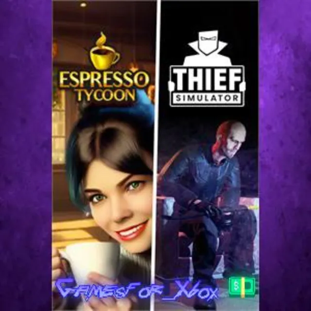 ☀️Espresso Tycoon &amp; Thief Simulator XBOX
