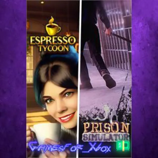 ☀️Espresso Tycoon &amp; Prison Simulator XBOX