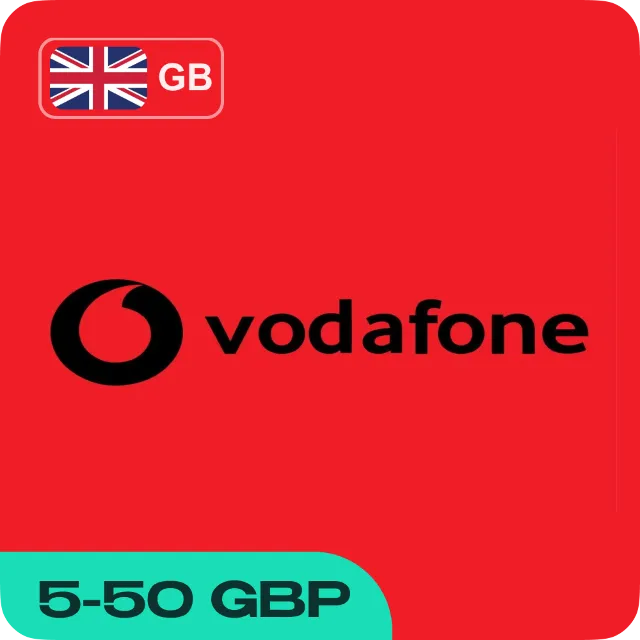 ВАУЧЕР ESIM VODAFONE (ВЕЛИКОБРИТАНИЯ)