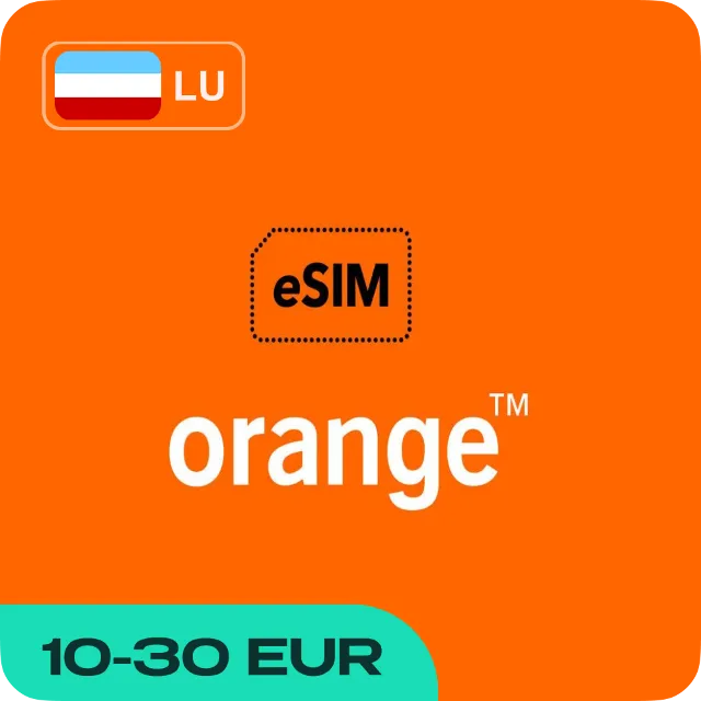 ВАУЧЕР ORANGE ESIM (ЛЮКСЕМБУРГ)