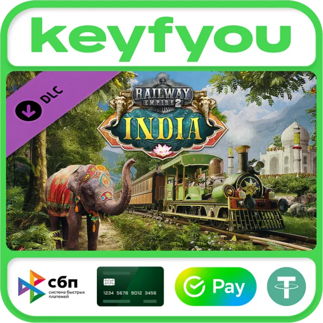 Railway Empire 2 - India / STEAM DLC КЛЮЧ 🔥