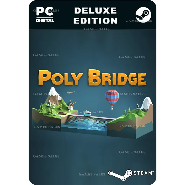 ✅💙POLY BRIDGE DELUXE EDITION💙STEAM GIFT🤖АВТОДОСТАВКА