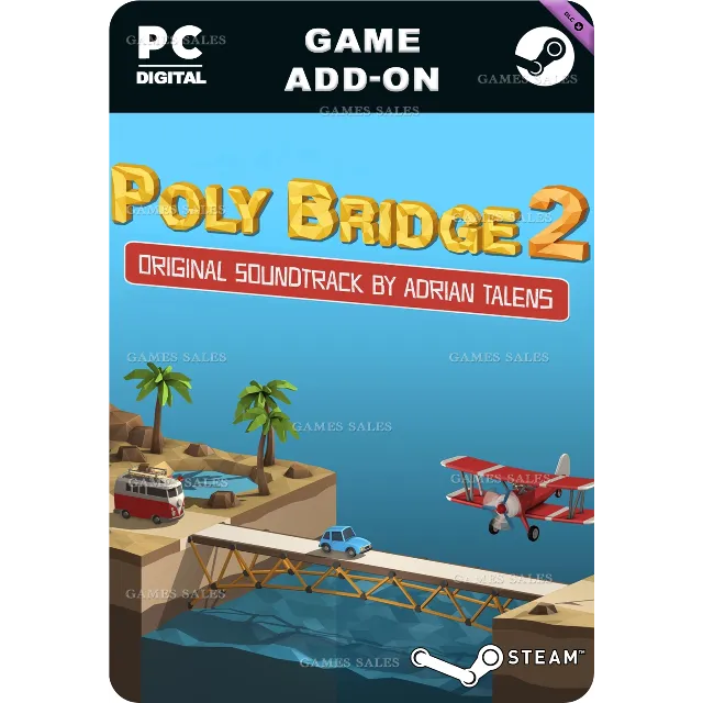 ✅💙POLY BRIDGE 2 SOUNDTRACK💙STEAM GIFT🤖АВТОДОСТАВКА🤖