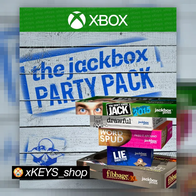1️⃣ Джекбокс - The Jackbox Party Pack XBOX КЛЮЧ🔑