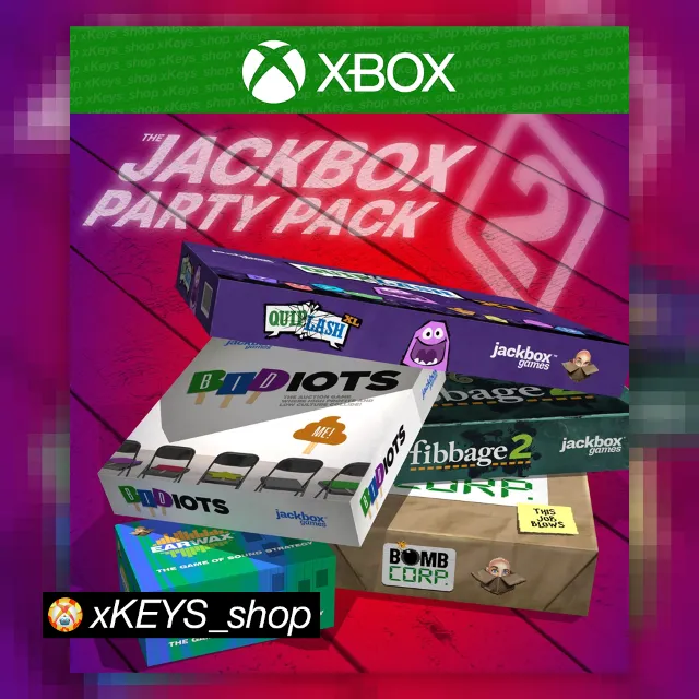 2️⃣ Джекбокс - The Jackbox Party Pack 2 XBOX КЛЮЧ🔑