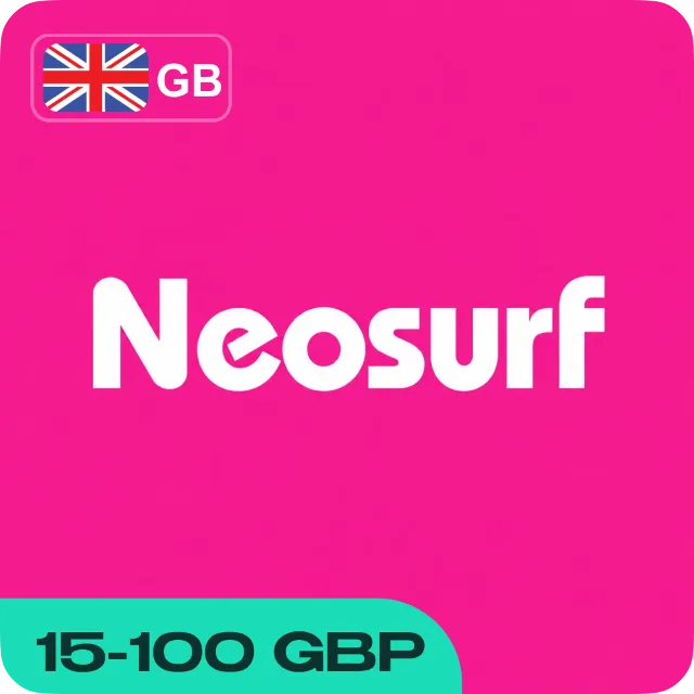 ВАУЧЕР NEOSURF (ВЕЛИКОБРИТАНИЯ)