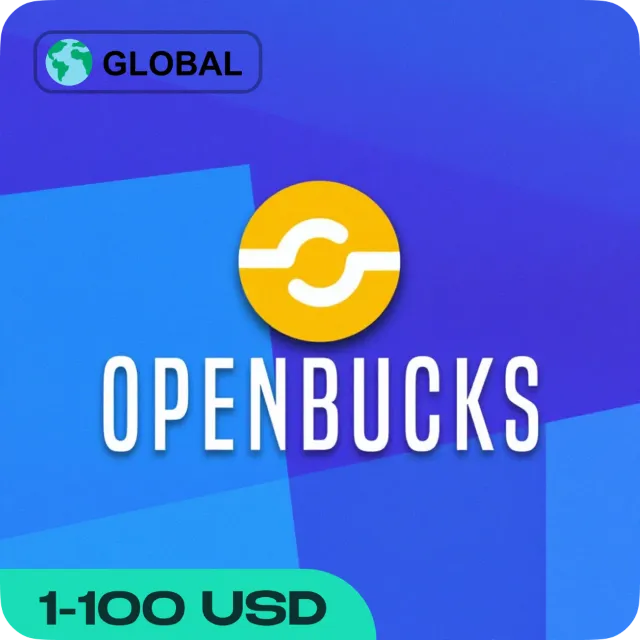 ПОДАРОЧНАЯ КАРТА OPENBUCKS (ГЛОБАЛ)