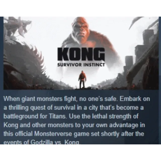 Kong: Survivor Instinct 💎 АВТОДОСТАВКА STEAM GLOBAL МГНОВЕННО ЛИЦЕНЗИЯ