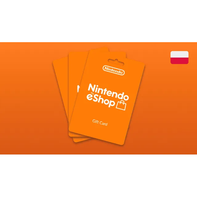 🟡Nintendo eShop КАРТА ОПЛАТЫ🟡70-1000 PLN 🇵🇱ПОЛЬША