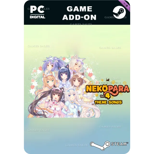 ✅💙NEKOPARA VOL. 4 - THEME SONG💙STEAM GIFT🤖АВТО