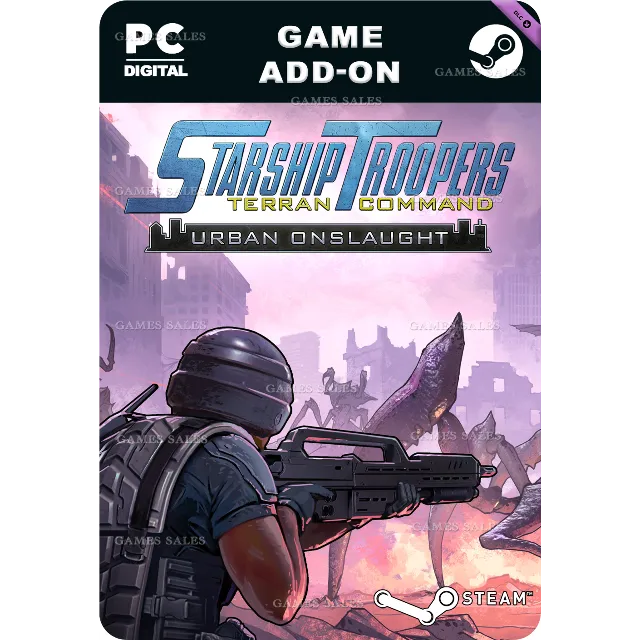 ✅💙STARSHIP TROOPERS: TERRAN COMMAND - URBAN ONSLAUGHT