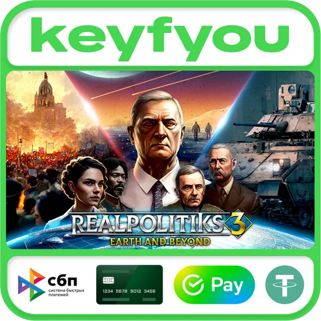 Realpolitiks 3: Earth and Beyond / STEAM КЛЮЧ 🔥
