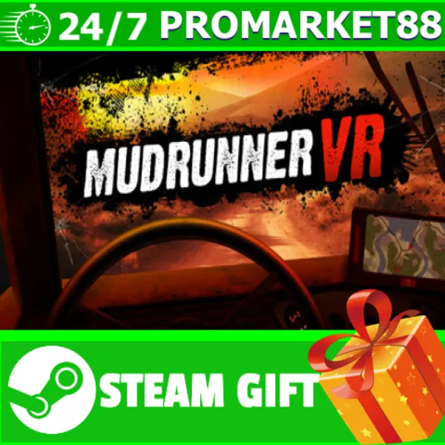 ⭐️ВСЕ СТРАНЫ+РОССИЯ⭐️ MudRunner VR STEAM GIFT