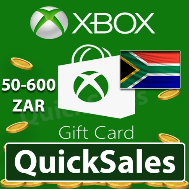 🚀АВТО🎁XBOX LIVE GIFT CARD✅ ЮЖНАЯ АФРИКА 50-600 ZAR 💸