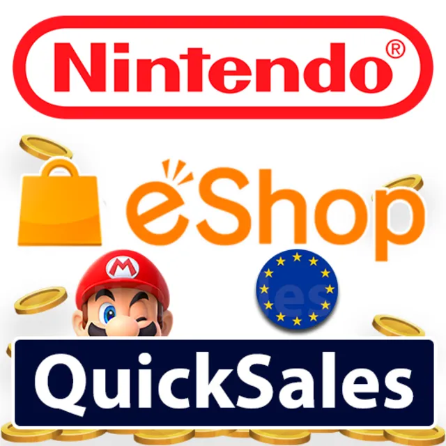 🚀АВТО🔴NINTENDO eSHOP🍄15 — 100🔵ЕВРОПА КОД НИНТЕНДО