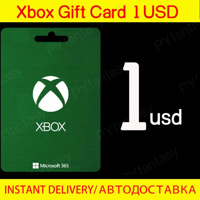 🔑Xbox Gift Card 1$ (USD) USA KEY⚡️⚡️⚡️