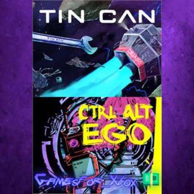 ☀️Out of Control Space Survival Bundle: Ctrl Alt Ego + Tin Can: Supporter Editio XBOX