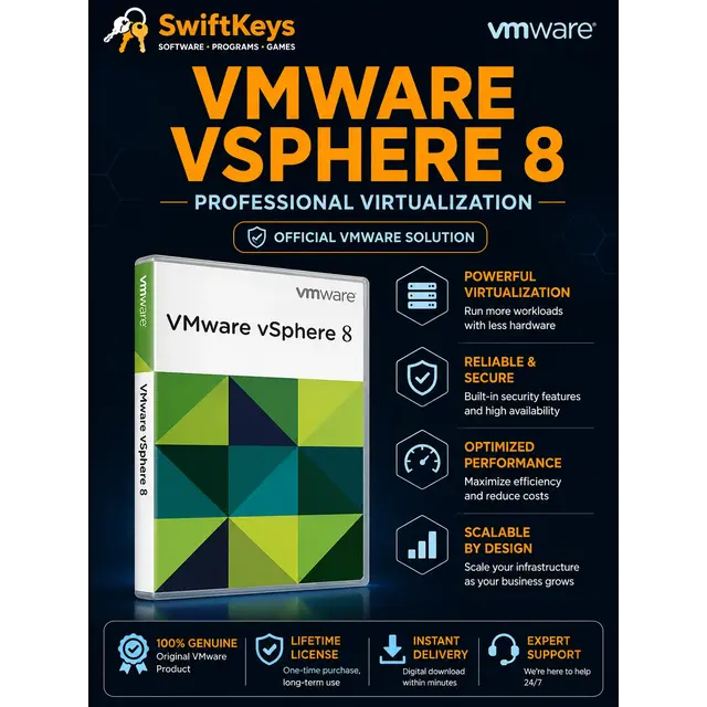 VMware vSphere 8 Essentials Plus / Бессрочная лицензия