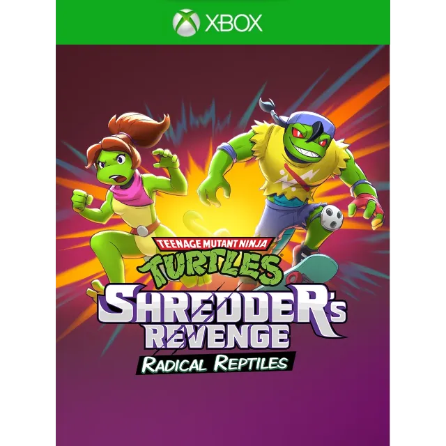 🎮✅🔥TEENAGE MUTANT NINJA TURTLES SHREDDER'S REVENGE RADICAL REPTILES XBOX🔑КЛЮЧ USA