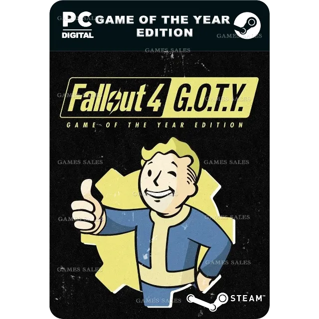 ✅💙FALLOUT 4: GAME OF THE YEAR EDITION💙STEAM GIFT🤖