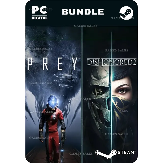 ✅💙PREY AND DISHONORED 2 BUNDLE💙STEAM GIFT🤖АВТО