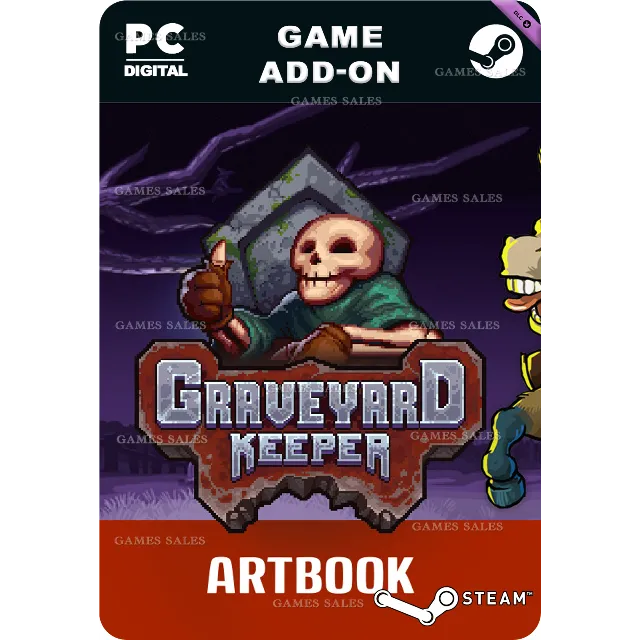 ✅💙GRAVEYARD KEEPER ARTBOOK💙STEAM GIFT🤖АВТОДОСТАВКА🤖