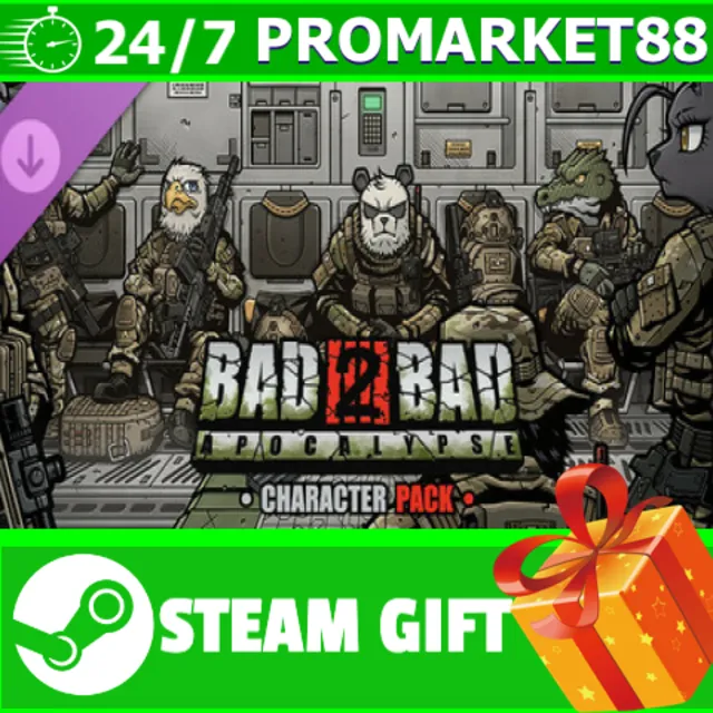 ⭐️ Bad 2 Bad: Apocalypse - 7 character pack STEAM GIFT