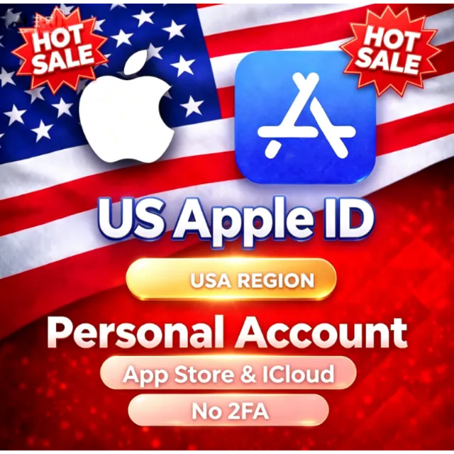 Американский Apple ID, личный аккаунт без 2FA для App Store и iCloud