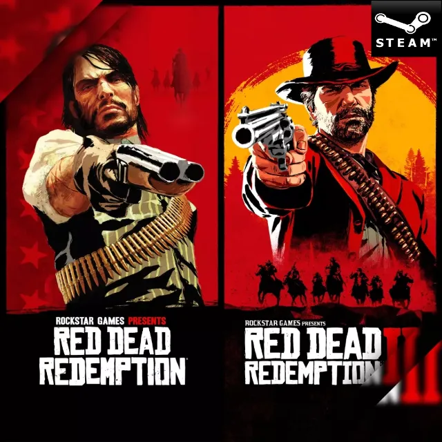 ✅Red Dead Redemption 2 + RED DEAD REDEMPTION +DLC✅STEAM