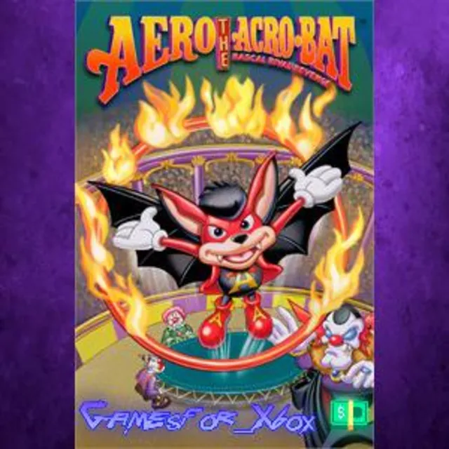 ☀️Aero The Acro-Bat Rascal Rival Revenge XBOX