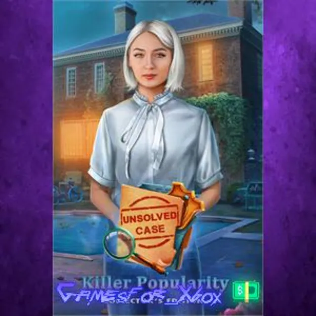 ☀️Unsolved Case Killer Popularity CE Xbox XBOX