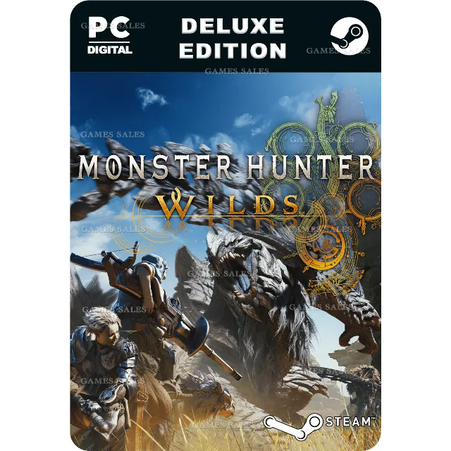 ✅💙MONSTER HUNTER WILDS DELUXE EDITION💙STEAM GIFT🤖