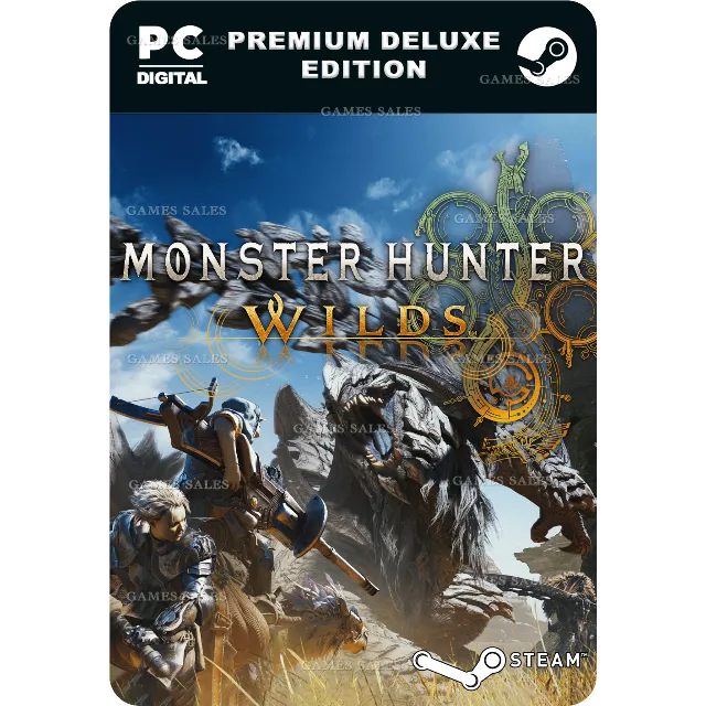 ✅💙MONSTER HUNTER WILDS PREMIUM DELUXE EDITION💙STEAM