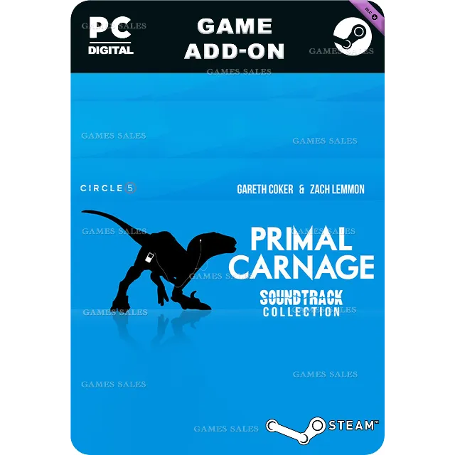 ✅💙PRIMAL CARNAGE SOUNDTRACK COLLECTION💙STEAM GIFT🤖