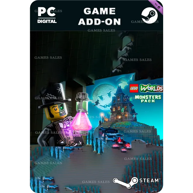 ✅💙LEGO® WORLDS: MONSTER PACK💙STEAM GIFT🤖АВТОДОСТАВКА