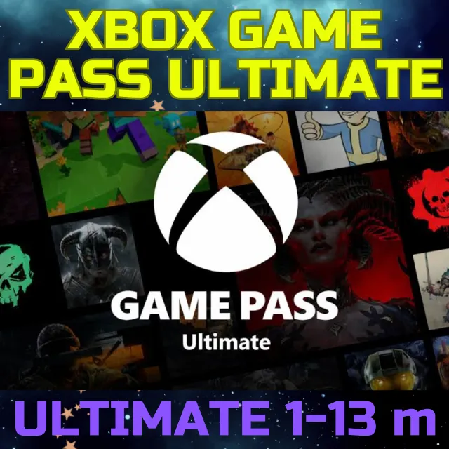 XBOX Game Pass ULTIMATE подписка ульта хбокс 1-13 мес