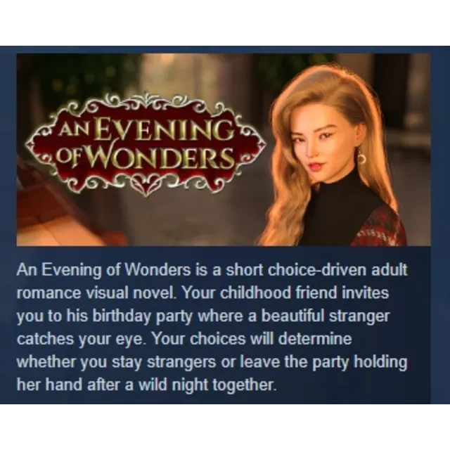 An Evening of Wonders АВТОДОСТАВКА STEAM GLOBAL МГНОВЕННО ЛИЦЕНЗИЯ