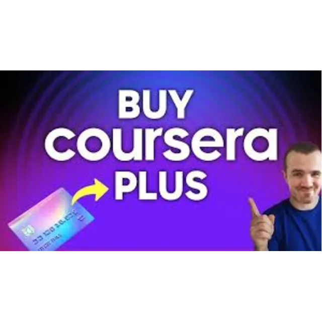 Coursera плюс 12-месячный сертификат на ваше имя
