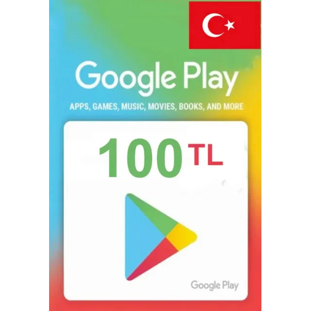 ⭐️ Google Play 100 TL - (Официальный КЛЮЧ) Турция