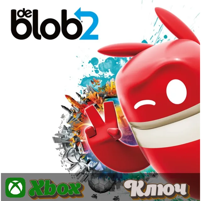 🔑  DE BLOB 2 🔥XBOX КЛЮЧ