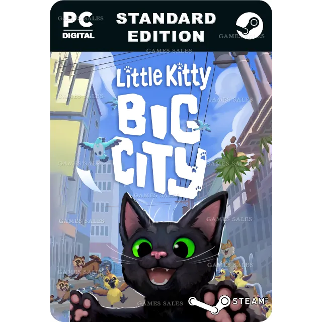✅💙LITTLE KITTY, BIG CITY💙STEAM GIFT🤖АВТОДОСТАВКА🤖