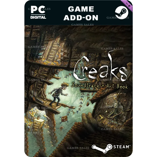 ✅💙CREAKS SOUNDTRACK + ART BOOK💙STEAM GIFT🤖АВТО