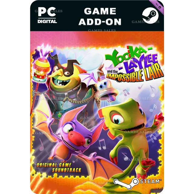 ✅💙YOOKA-LAYLEE AND THE IMPOSSIBLE LAIR - OST💙STEAM